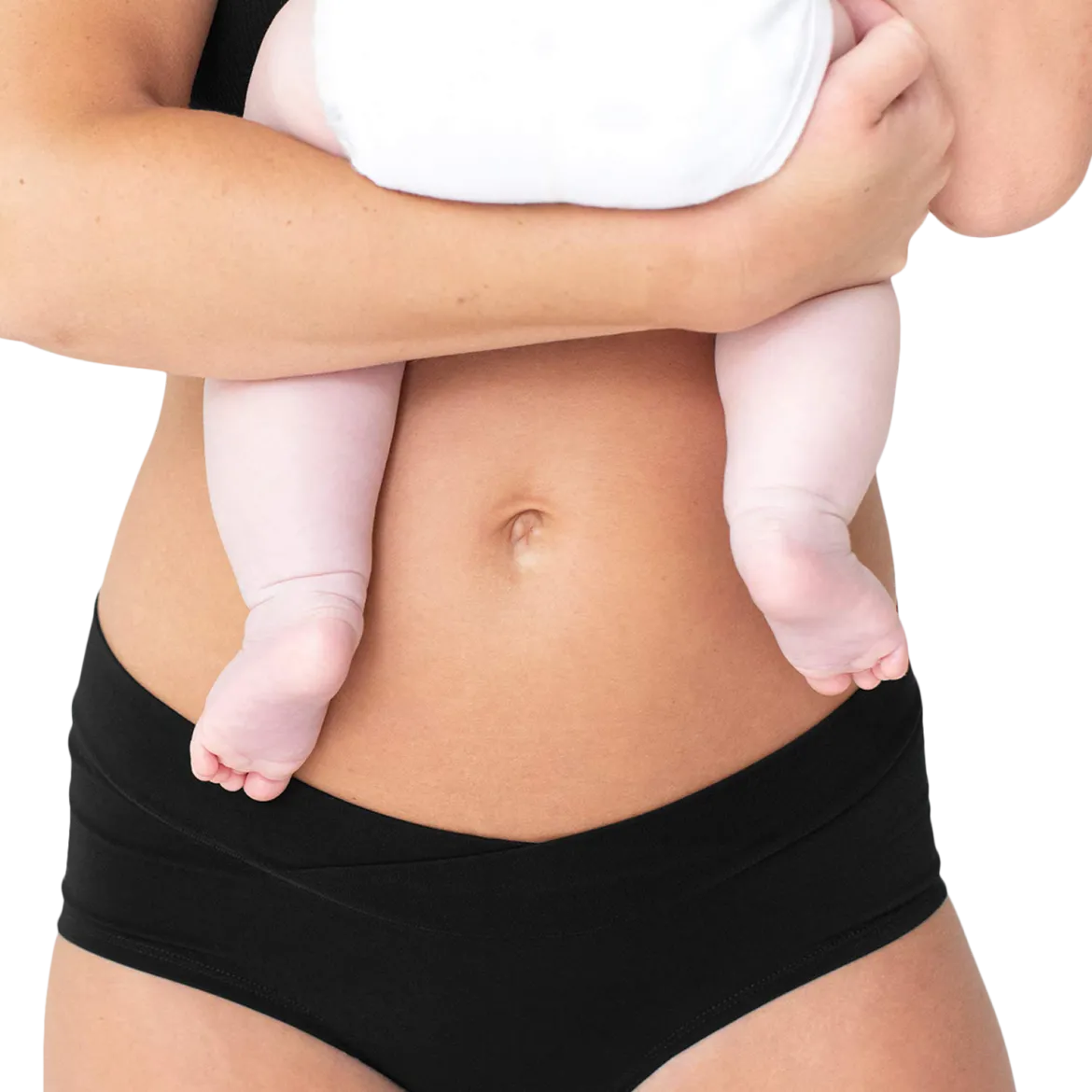 Bamboo Viscose Maternity Hipster Panties (2 Pack)