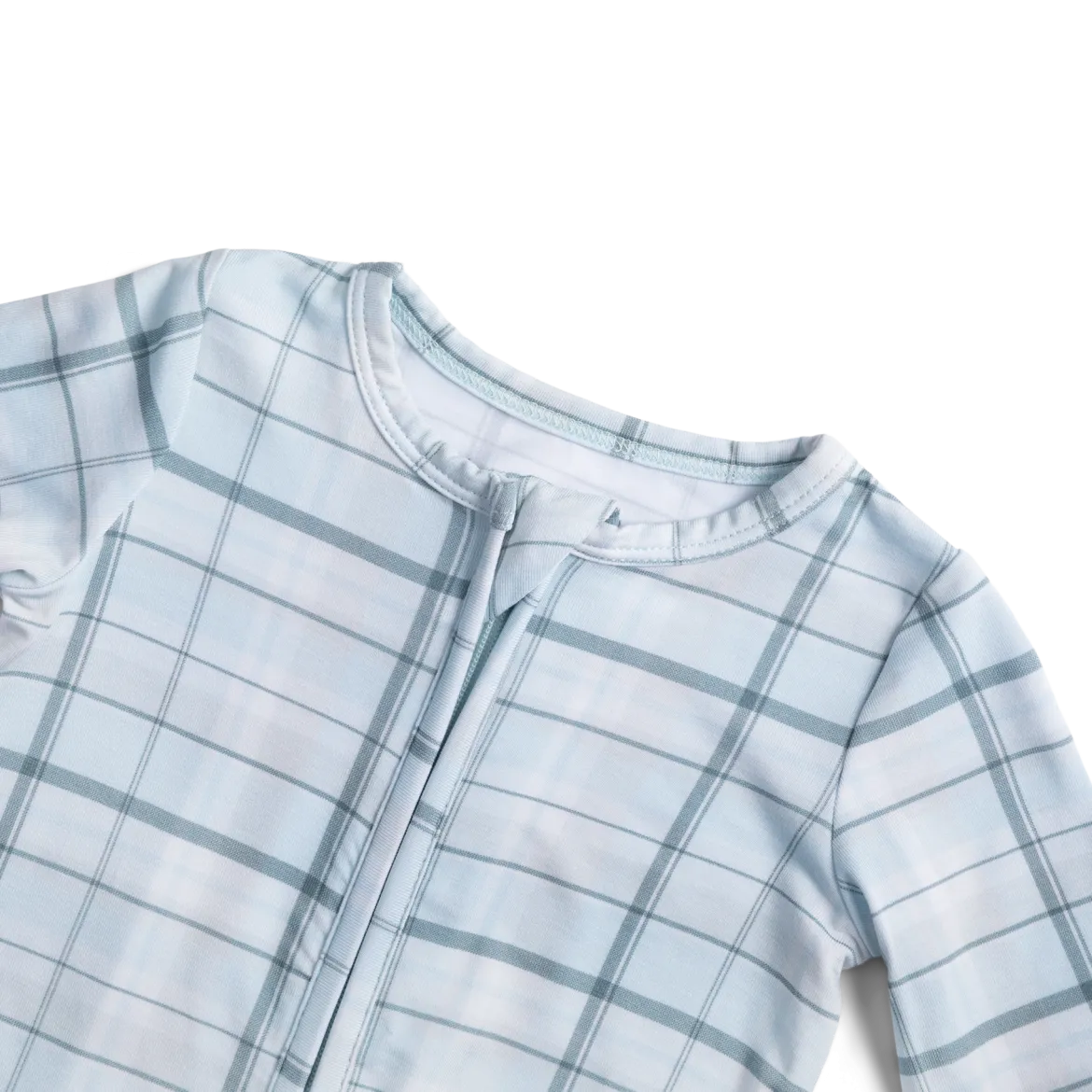 Bamboo Viscose Printed 2-Way Zip Footie