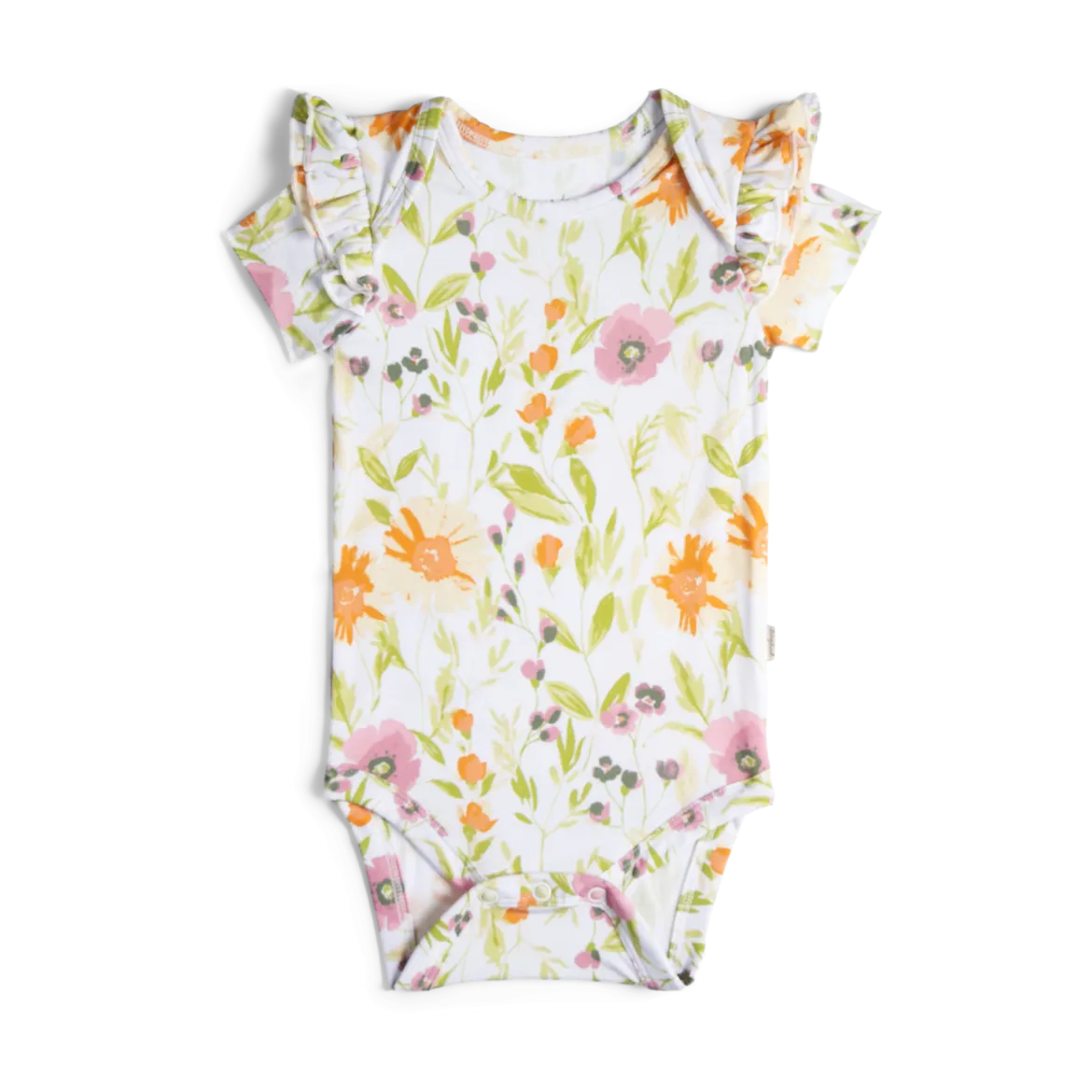 Bamboo Viscose Ruffle Bodysuit (3 Pack)