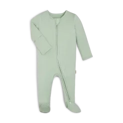 Bamboo Viscose Solid 2-Way Zip Footie