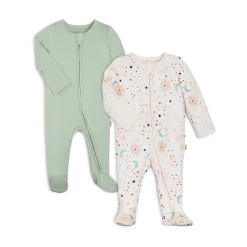 Bamboo Viscose Zipper Footie (2 Pack)
