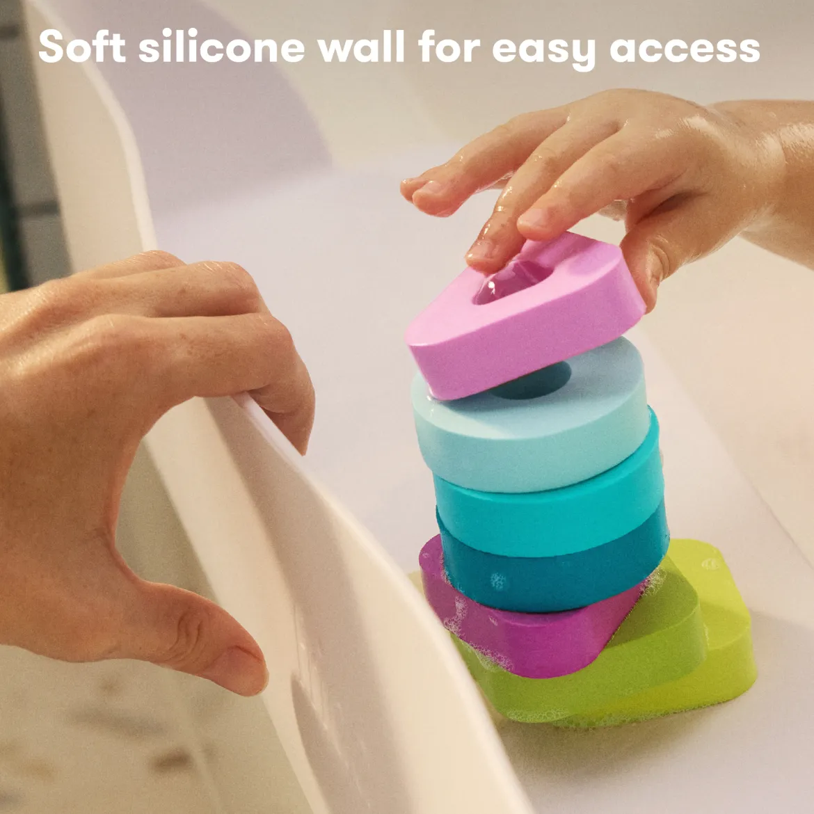 Bath Ledge Splash Shelf