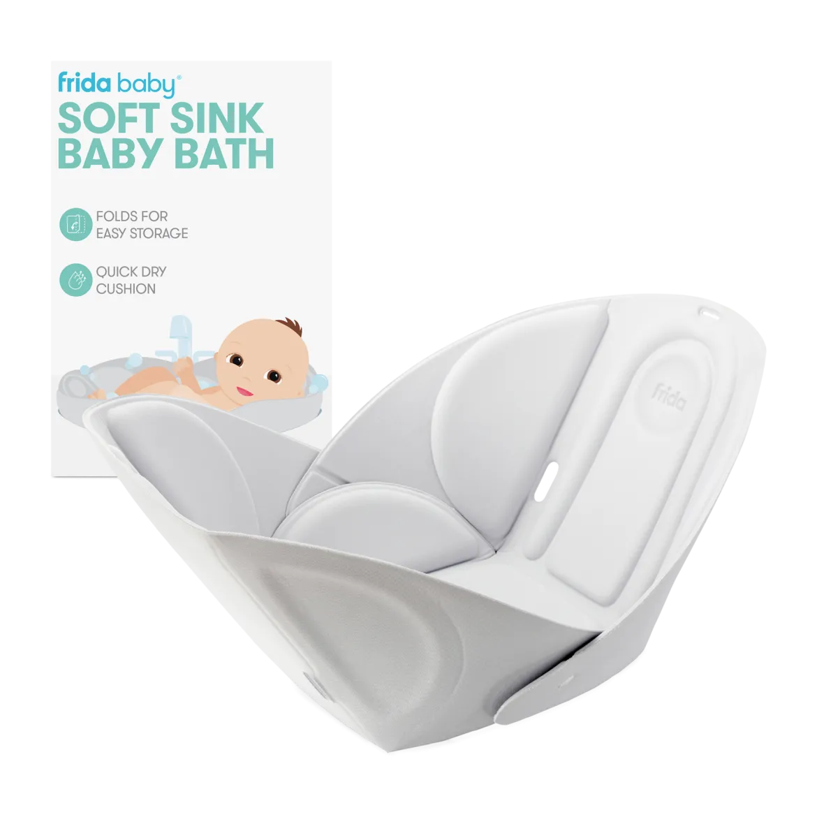Bath Tub + Soft Sink Insert + Rinse Cup Bundle