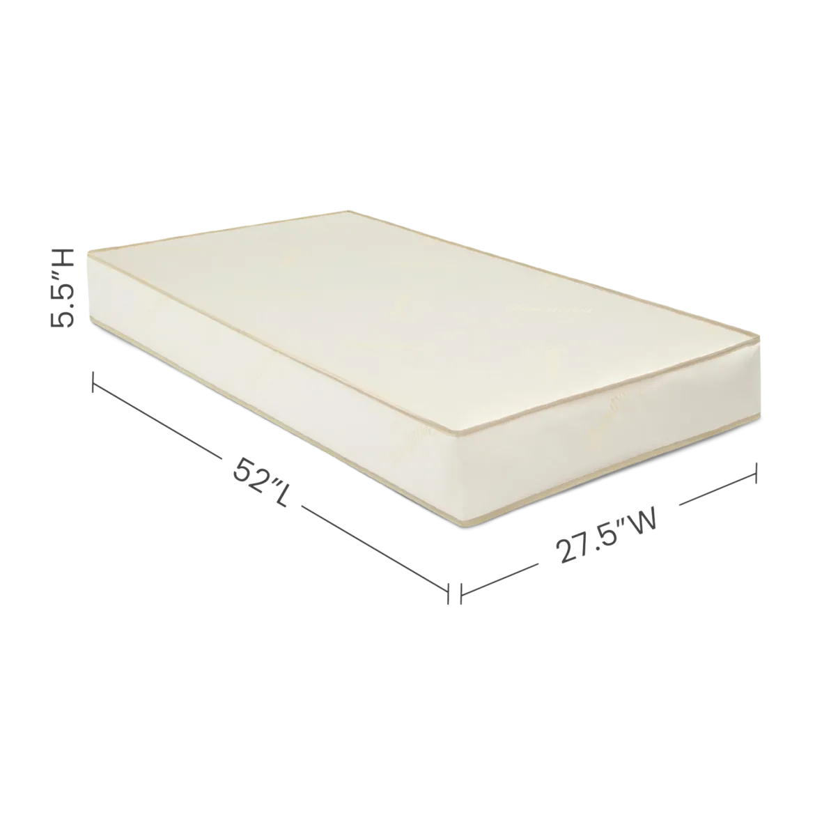 Beautyrest Black Supreme 2-Stage Crib and Toddler Mattress