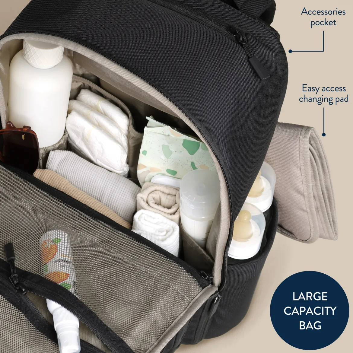 Belong Utility Backpack Diaper Bag