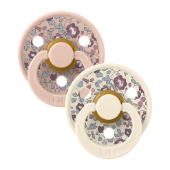 BIBS x LIBERTY Colour Natural Rubber Pacificier (2-pack)