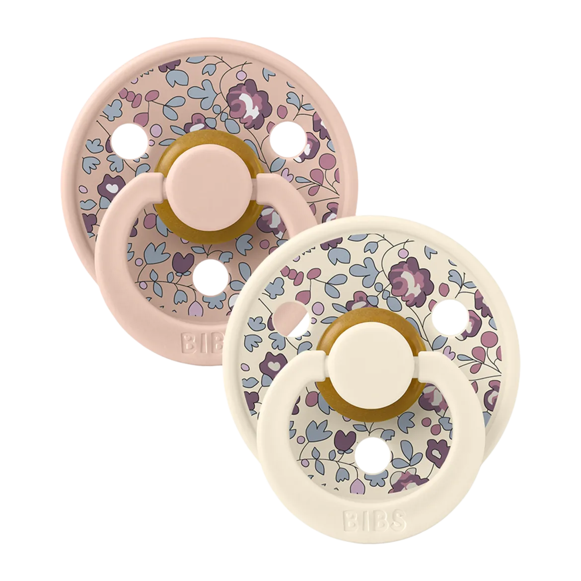 BIBS x LIBERTY Colour Natural Rubber Pacificier (2-pack)