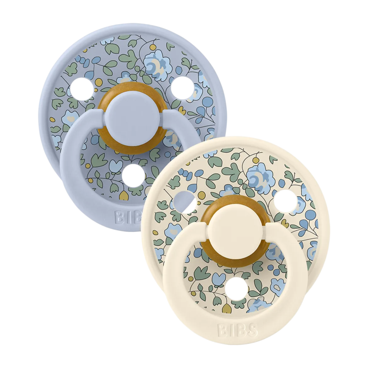BIBS x LIBERTY Colour Natural Rubber Pacificier (2-pack)