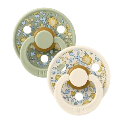 BIBS x LIBERTY Colour Natural Rubber Pacificier (2-pack)