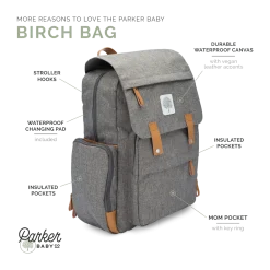 Birch Bag Diaper Backpack