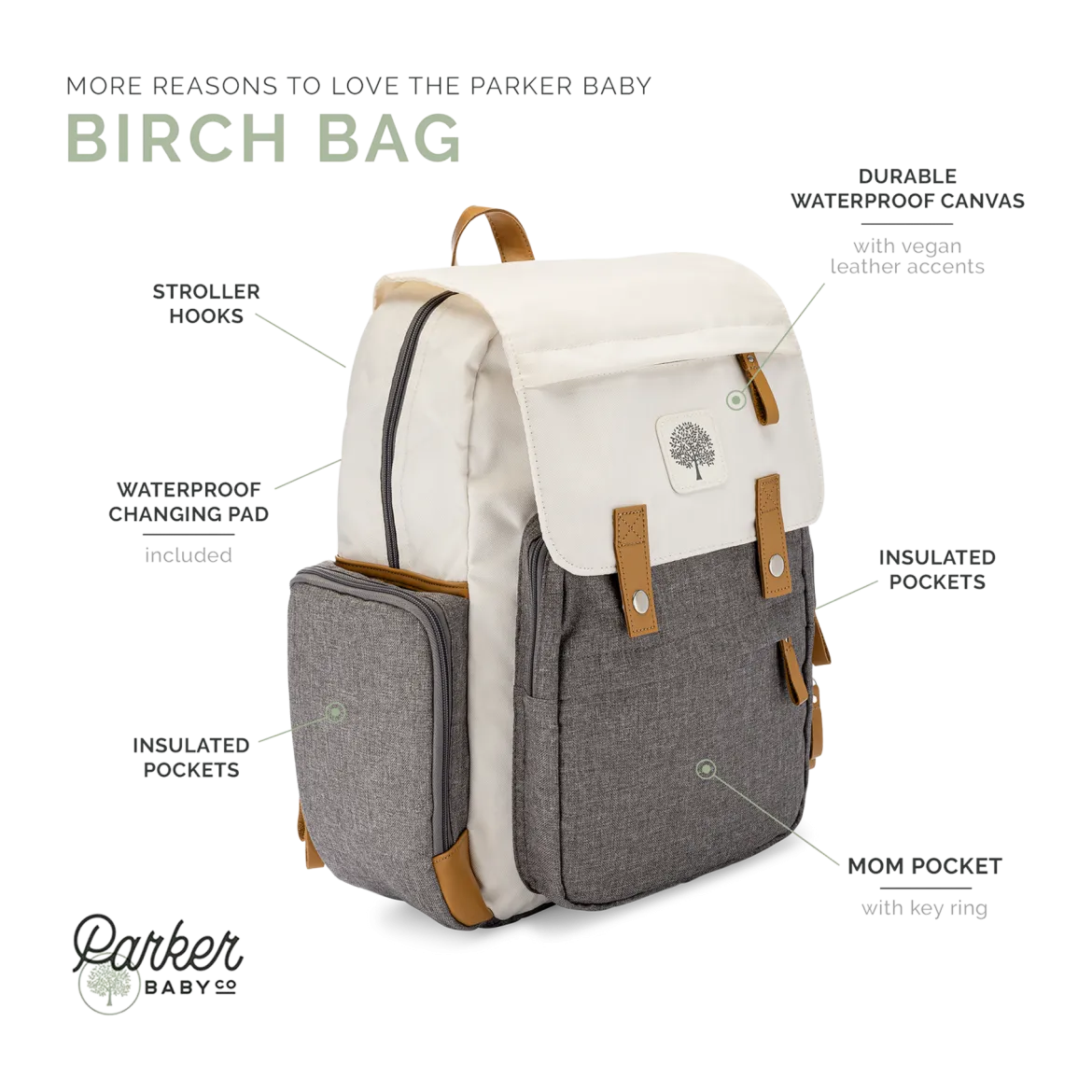 Birch Bag Diaper Backpack