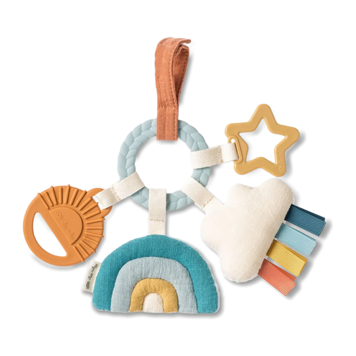 Bitzy Busy Ring Teething Activity Toy