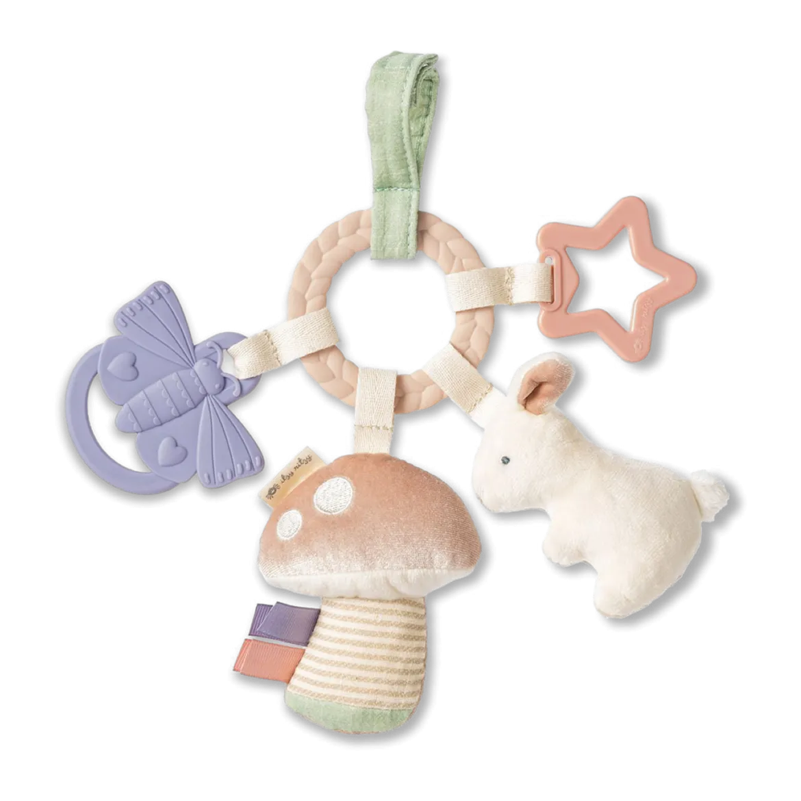 Bitzy Busy Ring Teething Activity Toy