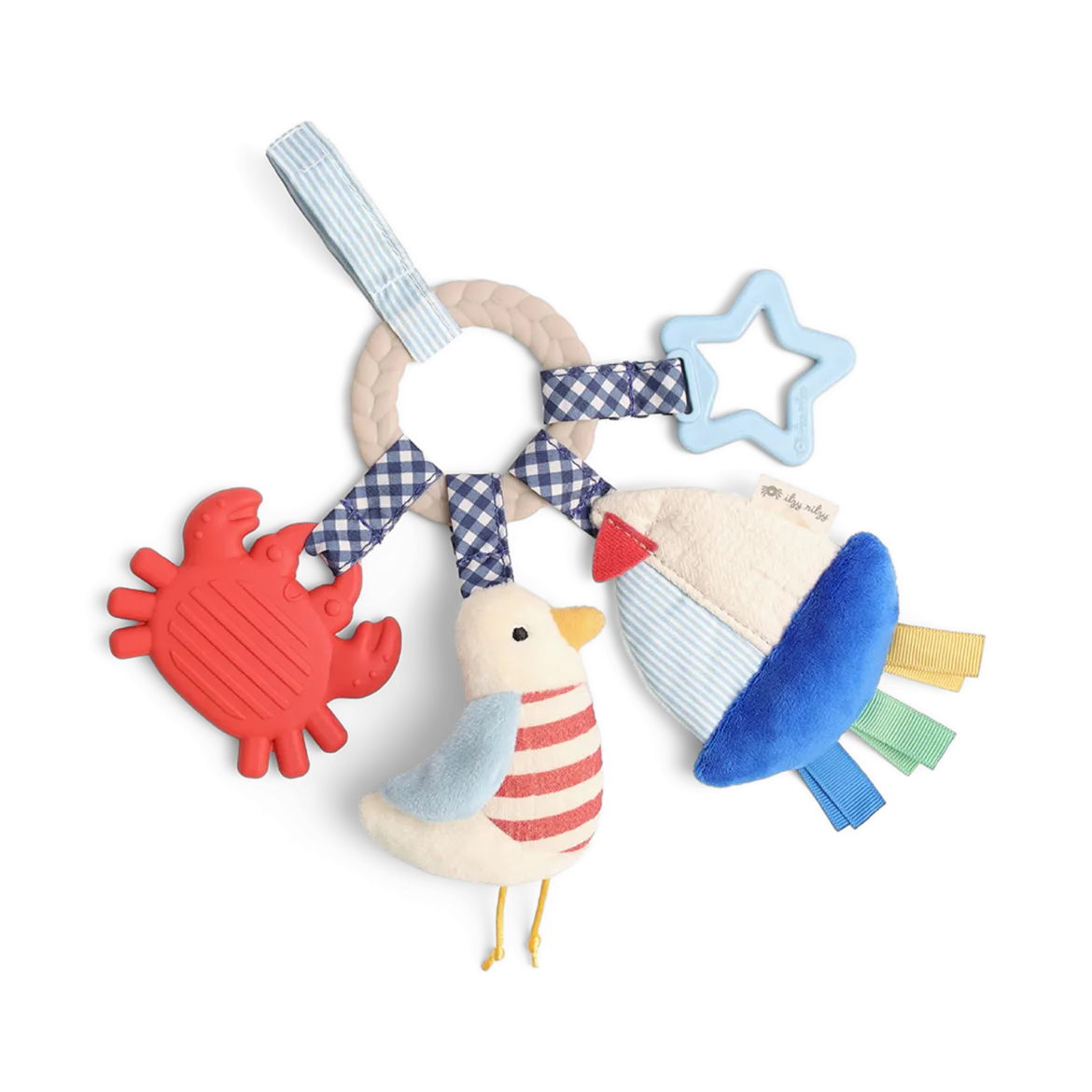 Bitzy Busy Ring Teething Activity Toy