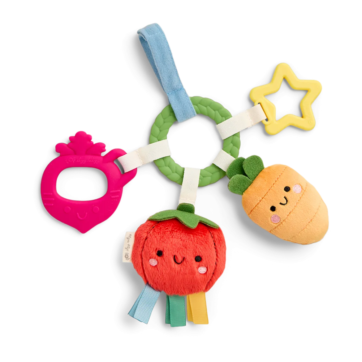 Bitzy Busy Ring Teething Activity Toy