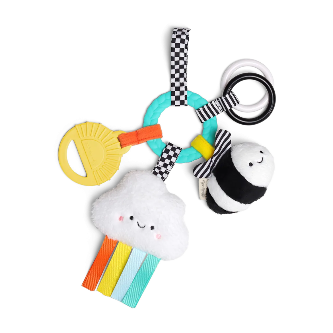 Bitzy Busy Ring Teething Activity Toy