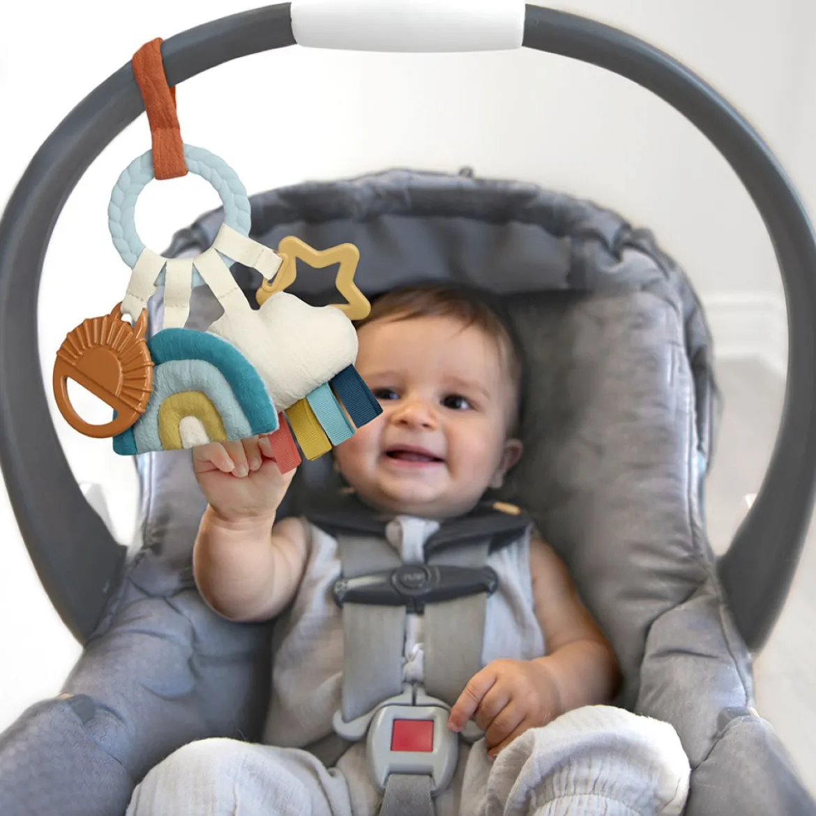 Bitzy Busy Ring Teething Activity Toy