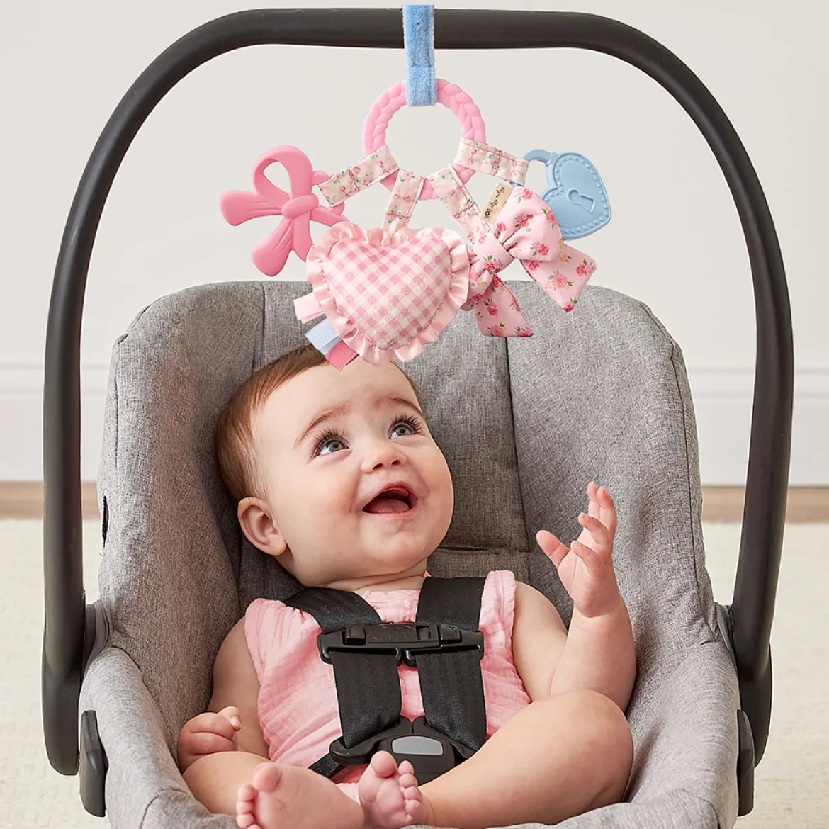 Bitzy Busy Ring Teething Activity Toy