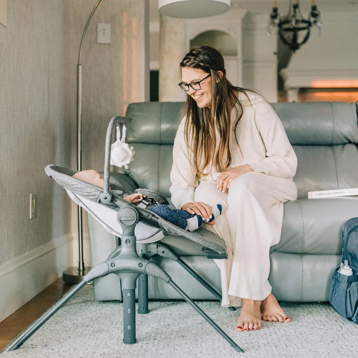 Bloom Soothing Adjustable Infant Lounger