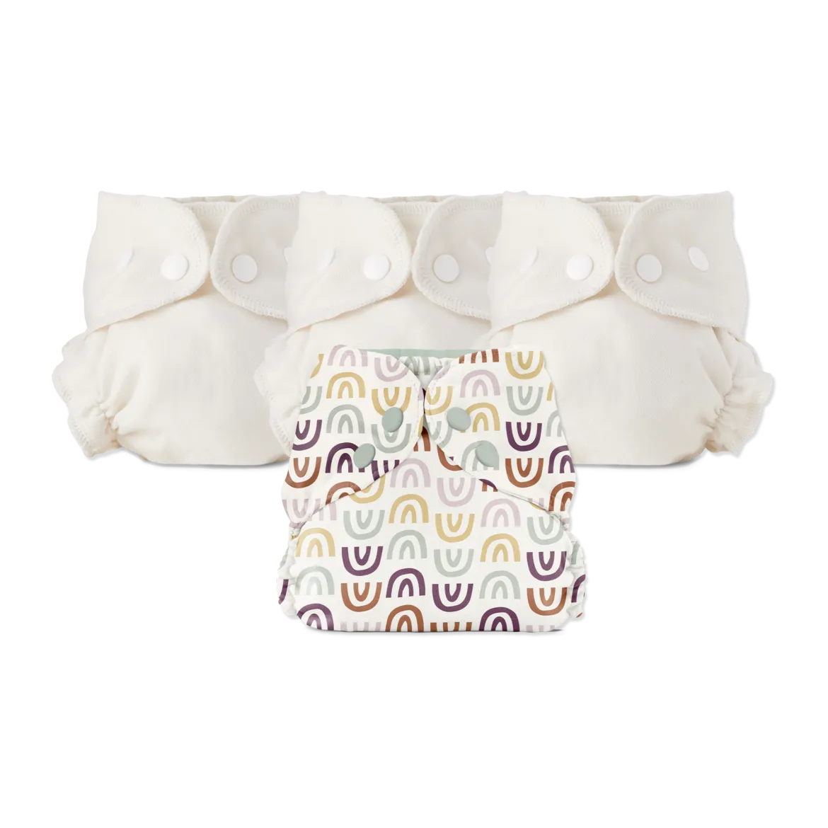 Blowout Proof Cloth Diaper Bundle