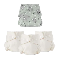 Blowout Proof Cloth Diaper Bundle