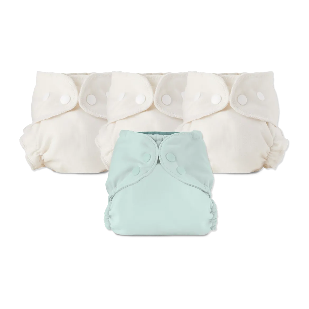Blowout Proof Cloth Diaper Bundle