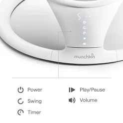 Bluetooth Enabled Baby Swing
