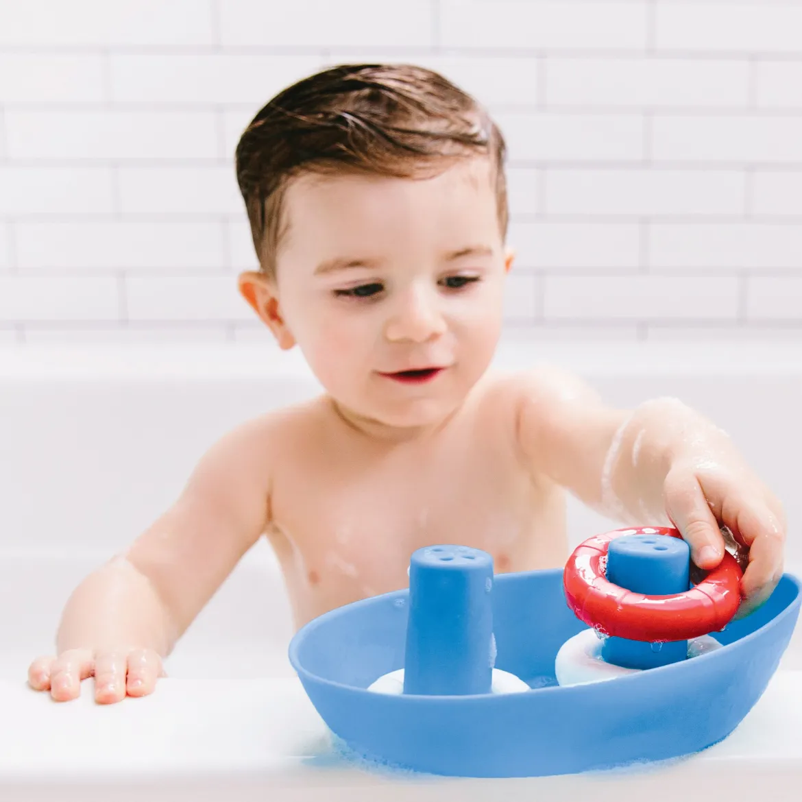 Boat and Buoys Bath Toy
