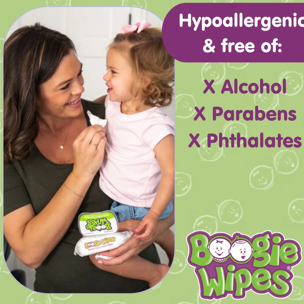 Boogie Wipes Saline Nose Wipes
