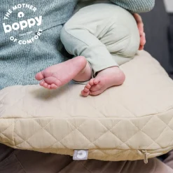 Boppy x Babylist Nursing Pillow with Luxe Fabric Cover