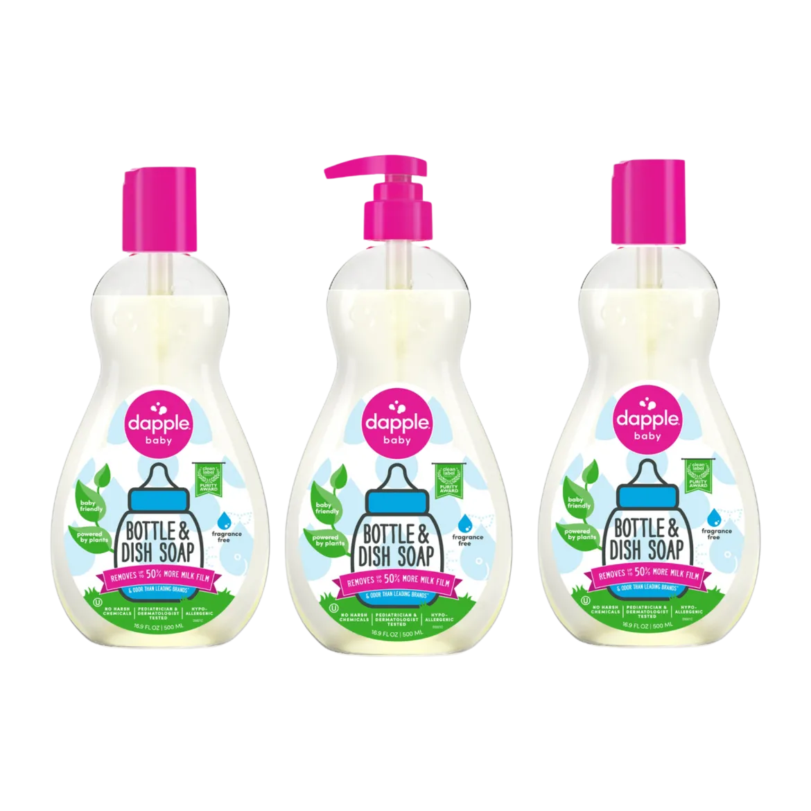 Bottle & Dish Soap (3 Pack)