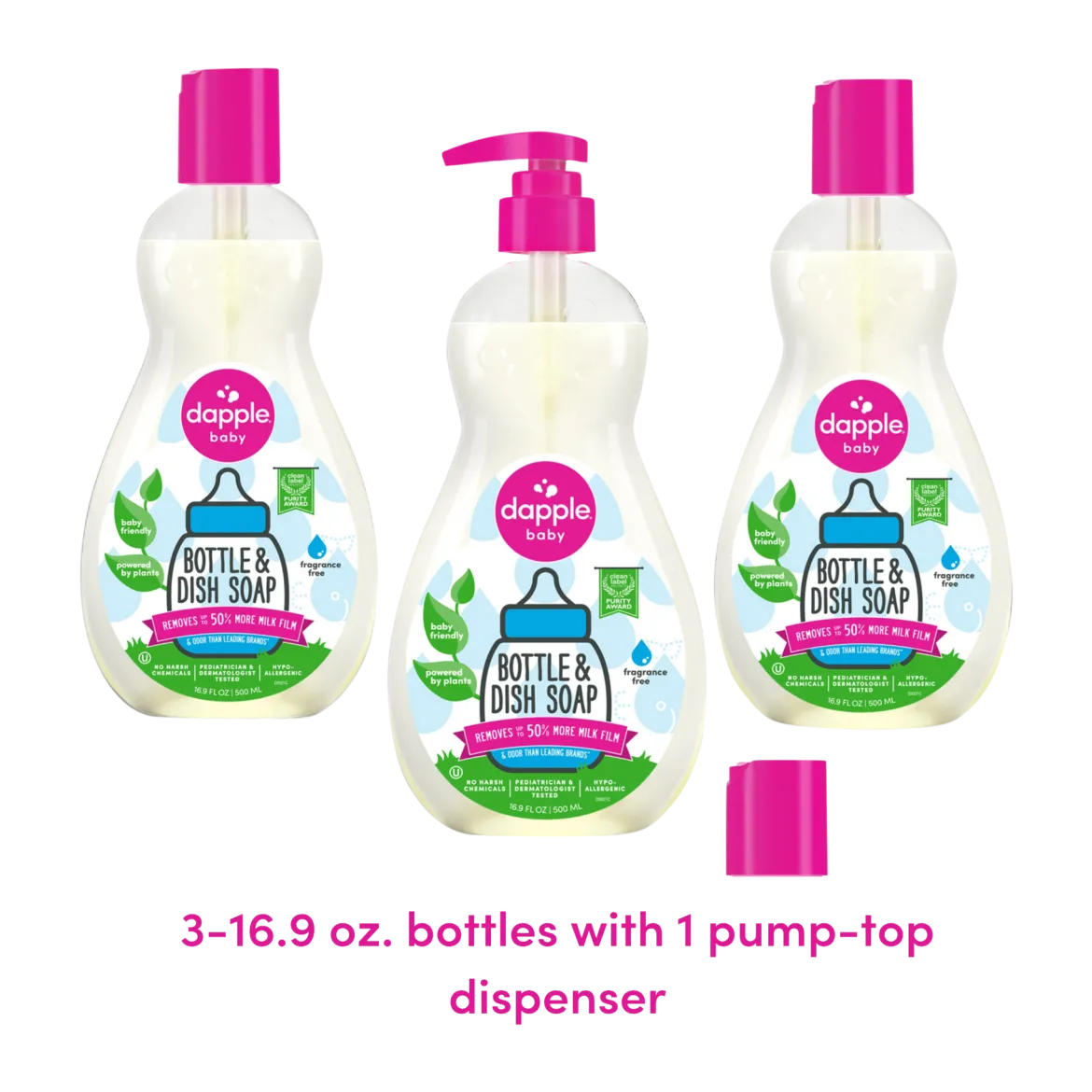 Bottle & Dish Soap (3 Pack)