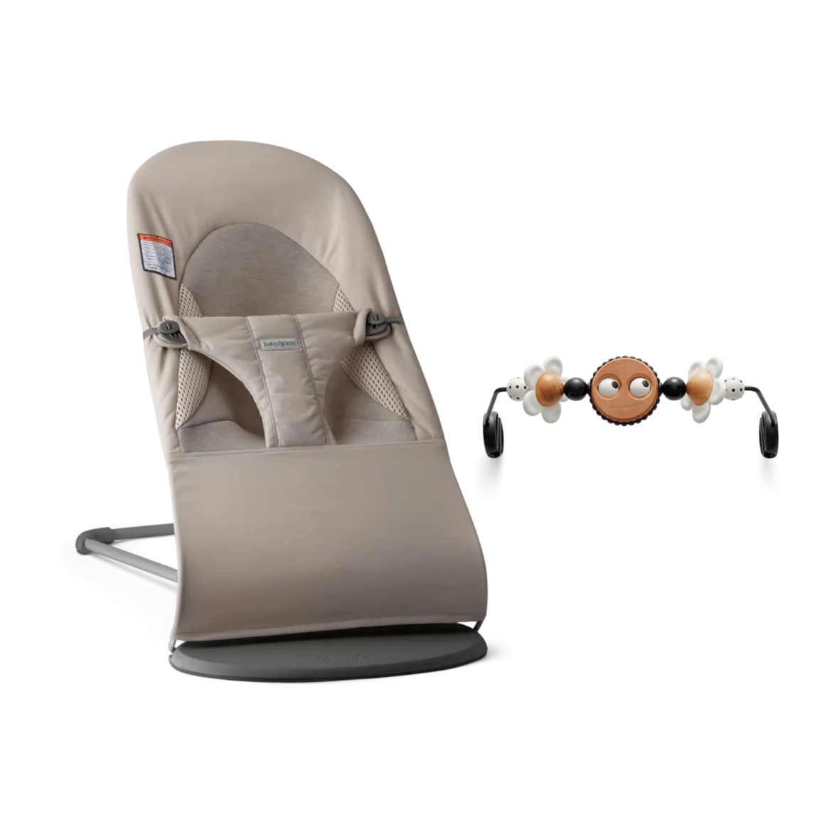 Bouncer Balance Soft and Toy Bar Bundle