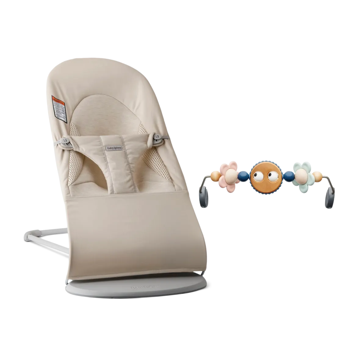 Bouncer Balance Soft and Toy Bar Bundle