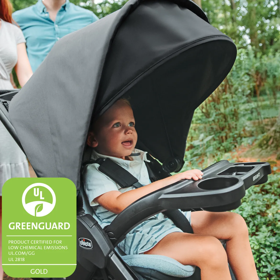 Bravo LE ClearTex Quick-Fold Stroller