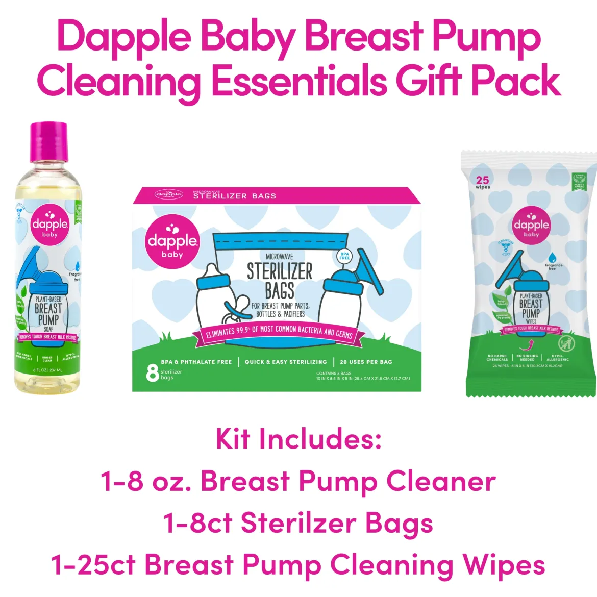 Breast Pump Cleaning Essentials Gift Set