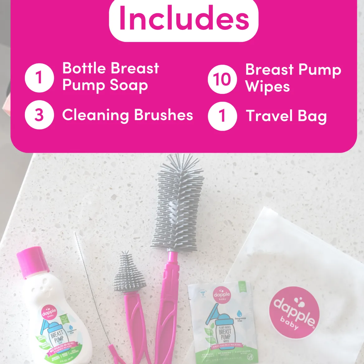 Breast Pump Cleaning Kit