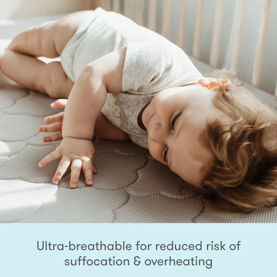 Breathable 2-Stage Crib Mattress