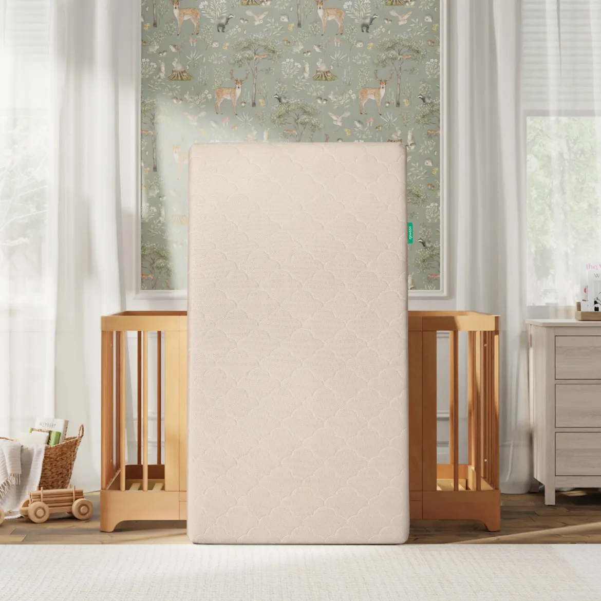 Breathable 2-Stage Crib Mattress