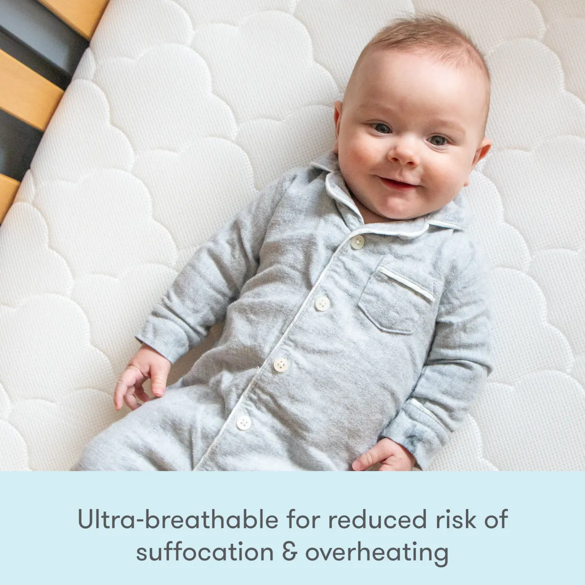 Breathable 2-Stage Crib Mattress