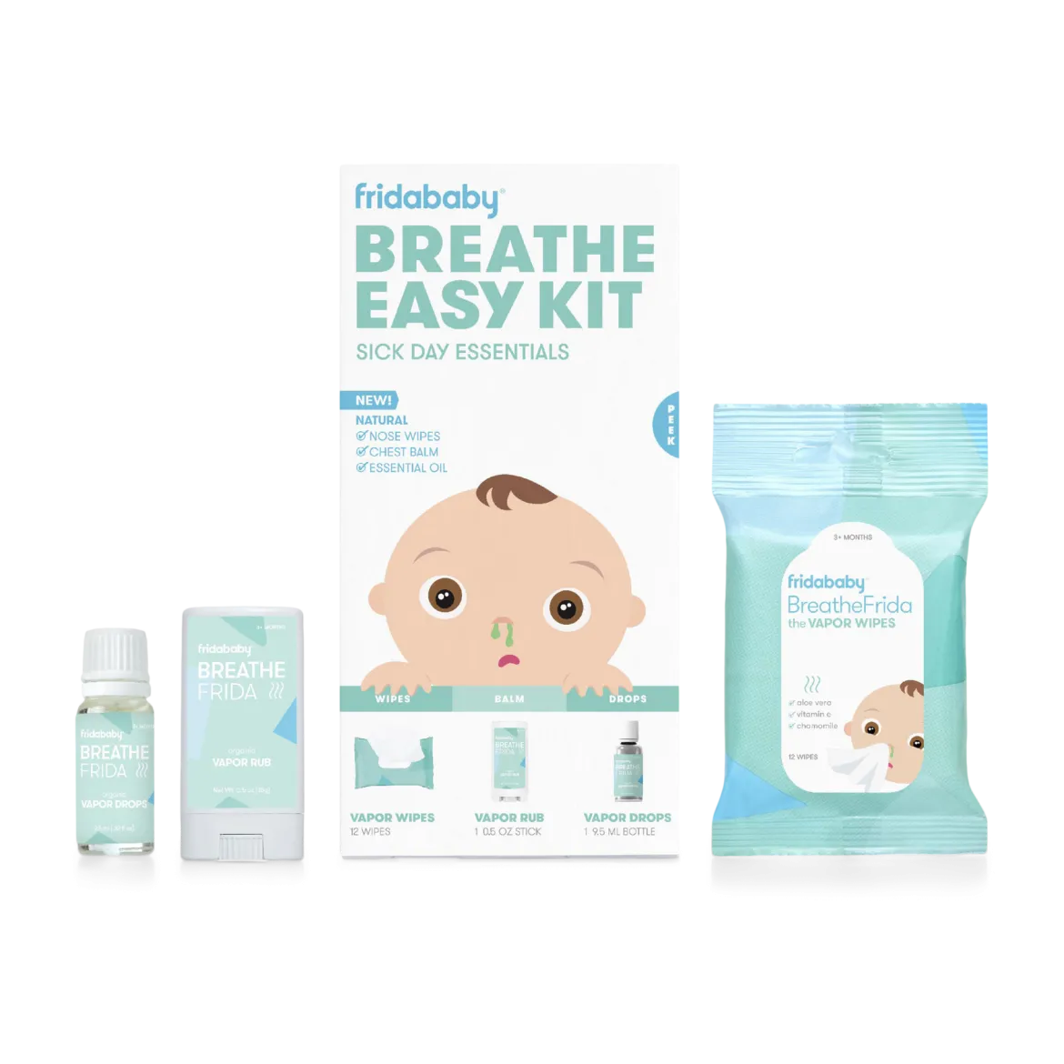 Breathe Easy Kit Sick Day Essentials