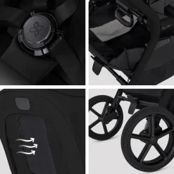 Breez Mid-Size Compact Stroller