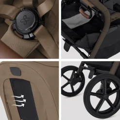Breez Mid-Size Compact Stroller