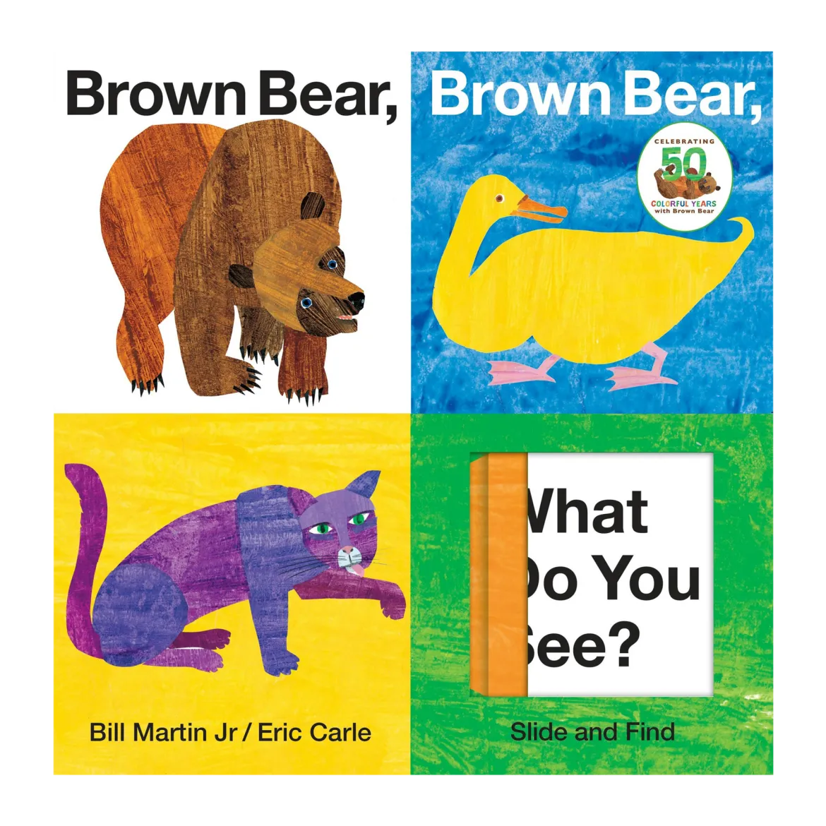 Brown Bear, Brown Bear, What Do You See? Slide and Find