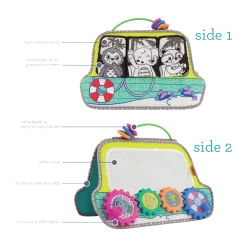 Busy Board Mirror & Sensory Discovery Toy
