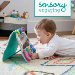 Busy Board Mirror & Sensory Discovery Toy