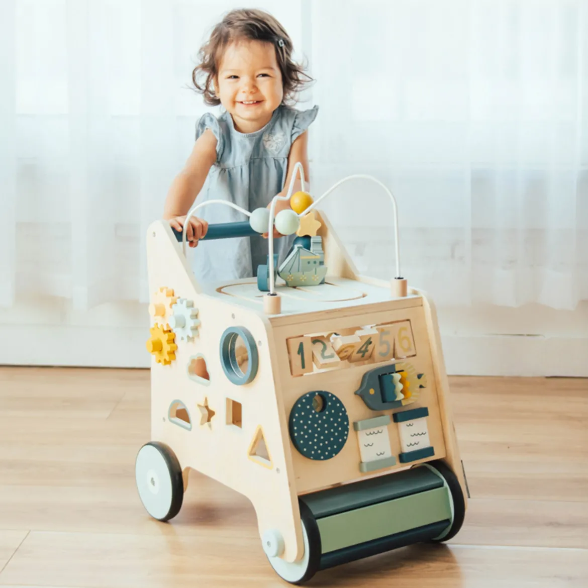 Busy Board Push Walker