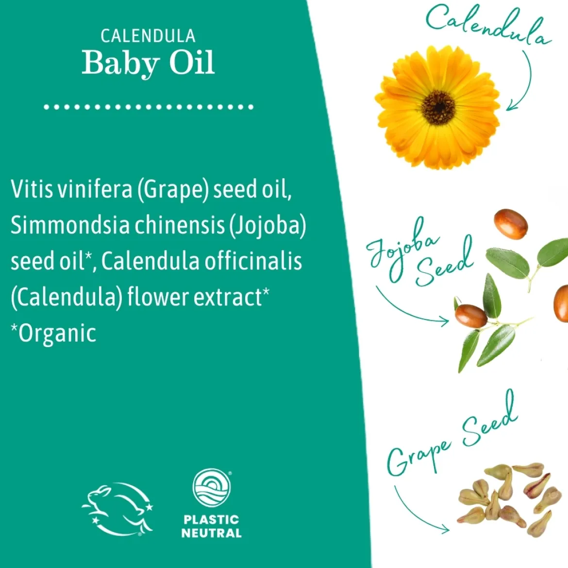 Calendula Baby Oil