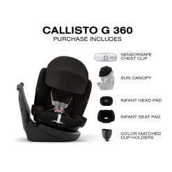 Callisto G 360 Rotating All-in-One Convertible Car Seat