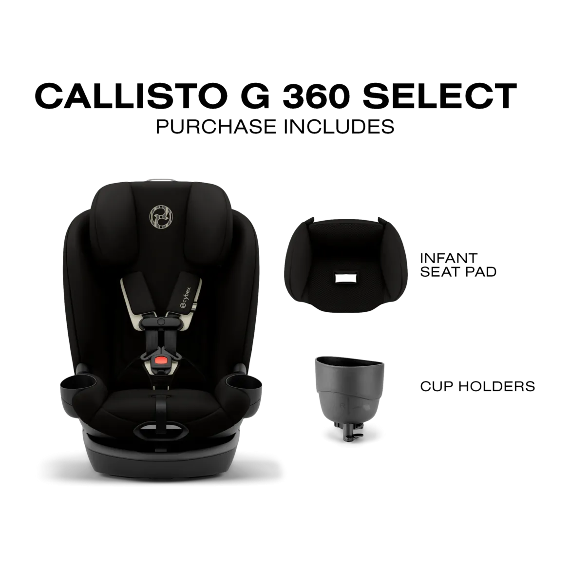 Callisto G 360 Select Rotating All-in-One Convertible Car Seat